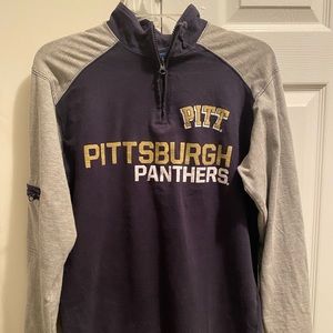 Pitt Pittsburgh Panthers NCAA 1/4 Zip Pullover Sweatshirt